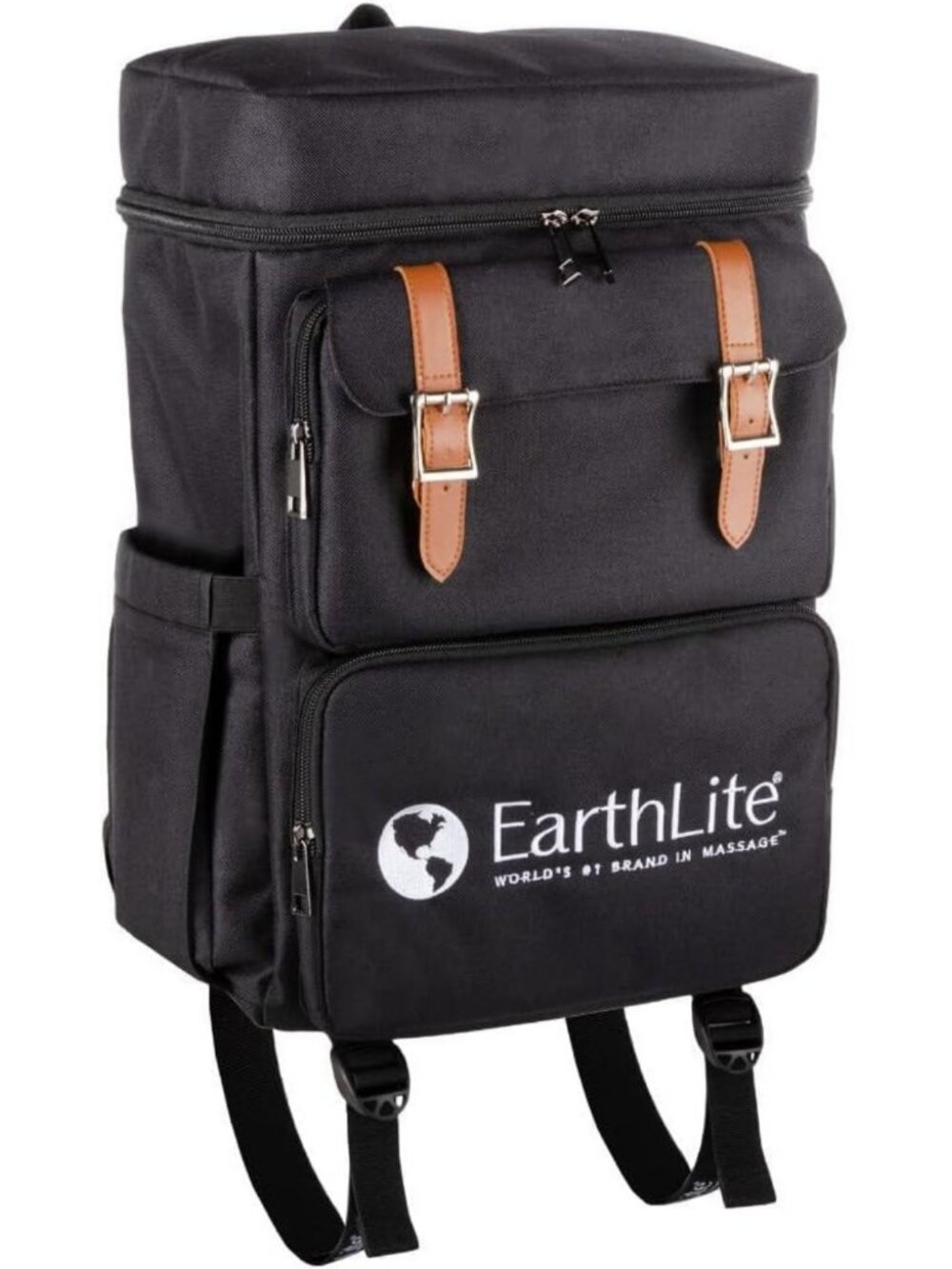 Portable Massage Therapist Go-Pack - Lightweight, Durable, Travel-Friendly Black